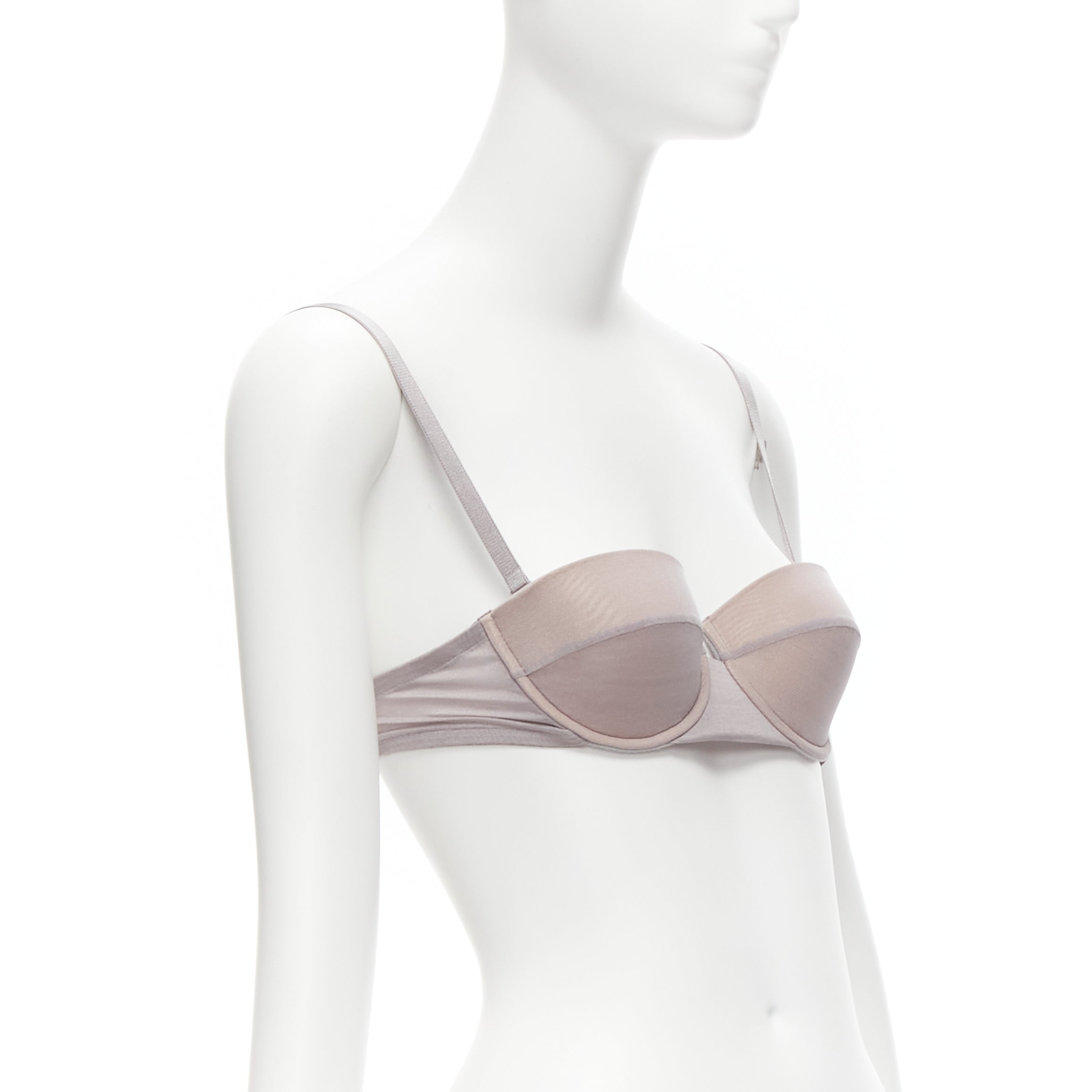 ブラジャー Gucci Bra Gucci Bra Black Shapewear GG Logo Mesh Tom Ford Bralette