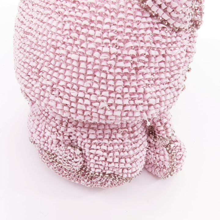 ANTEPRIMA SANRIO Hello Kitty Limited Edition pink silver crystal PVC handbag