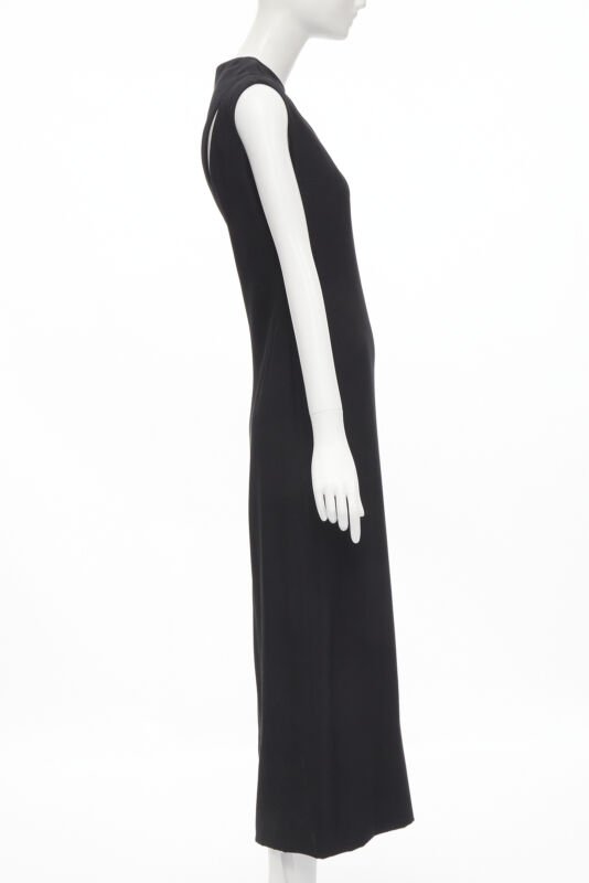 Female mannequin wearing Gres Black Women Cocktail Dresses in Size  M | Available at JHROP