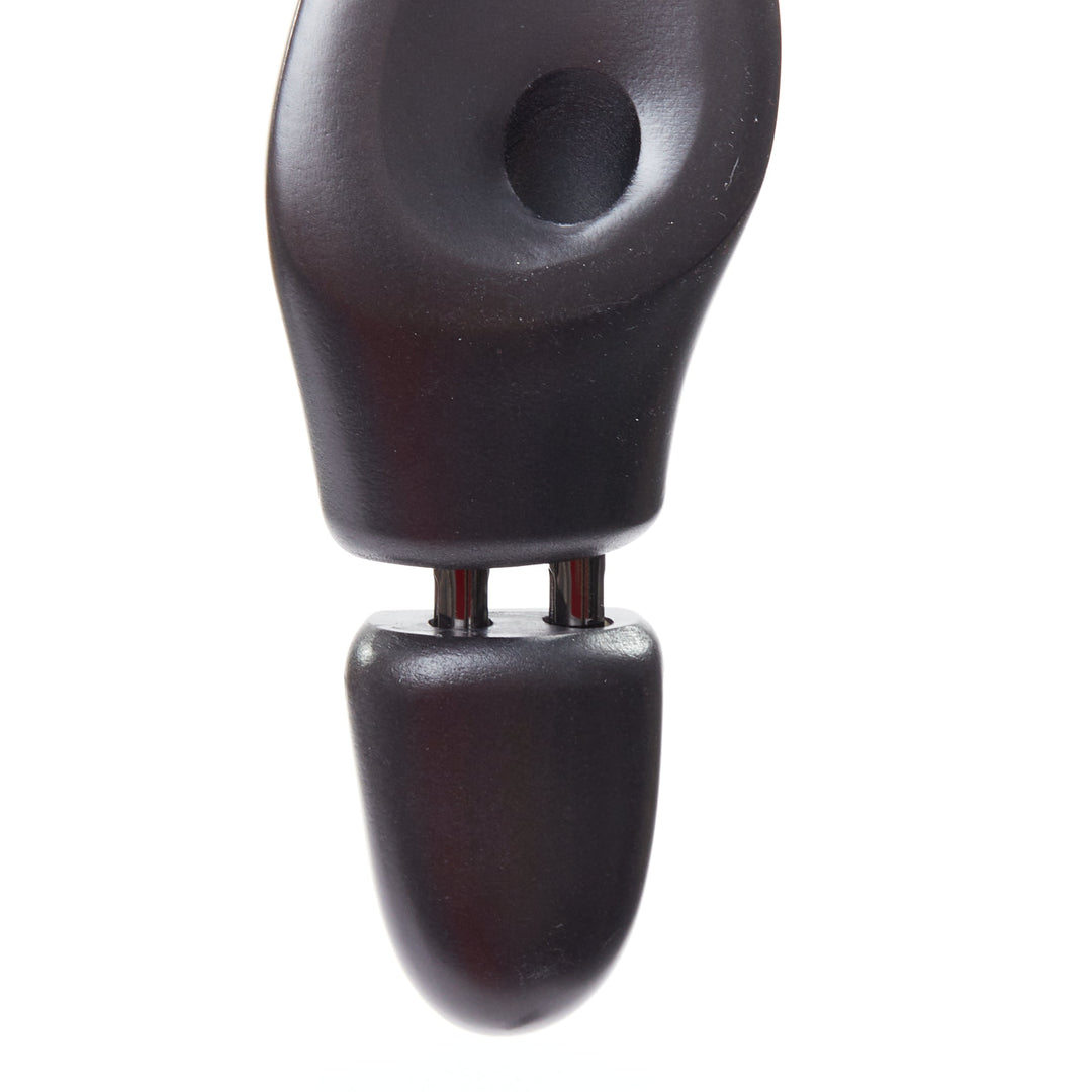 BERLUTI black wooden shoe tree pair UK8 EU42