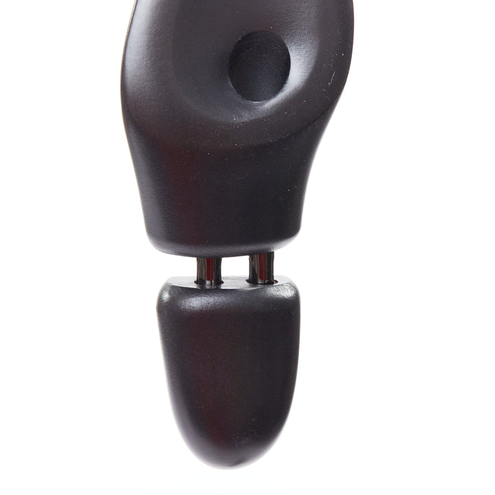 BERLUTI black wooden shoe tree pair UK8 EU42