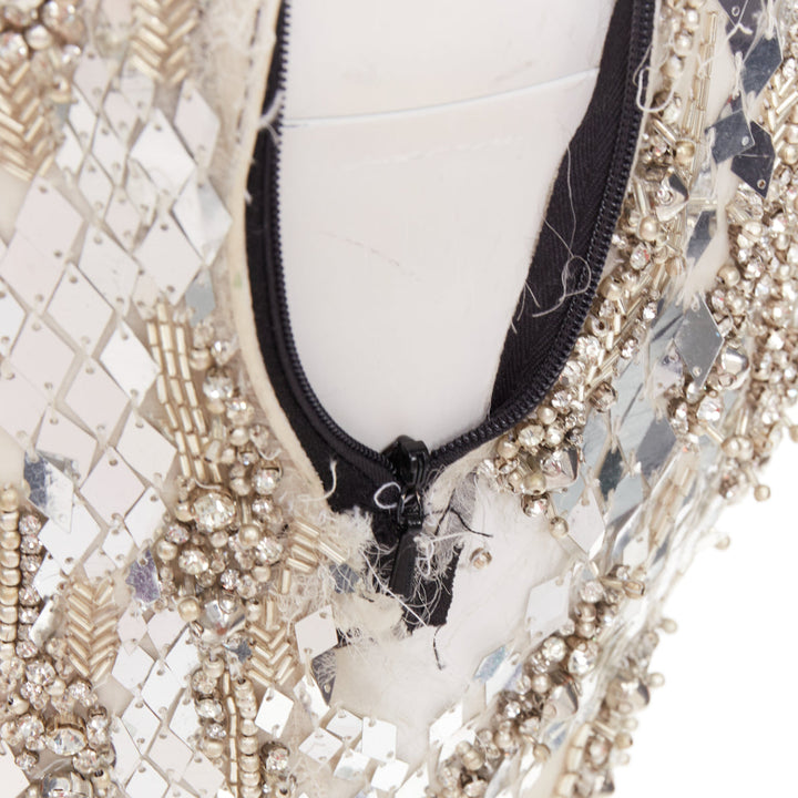 rare ALEXANDRE VAUTHIER COUTURE 2016 Runway Lesage bead crystal sequin pants