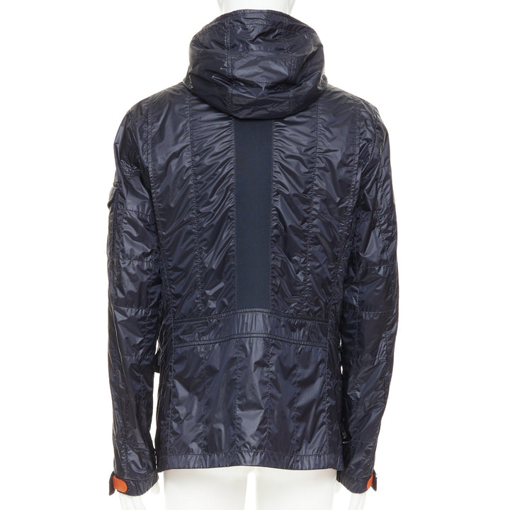 MONCLER Sauldre Giubbotto navy nylon lightweight quilted field jacket Sz.4 XL