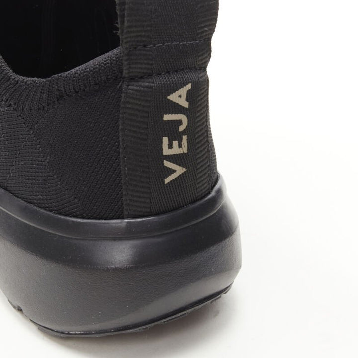 RICK OWENS VEJA Runner Style 2 V-Knit Black sneaker EU41