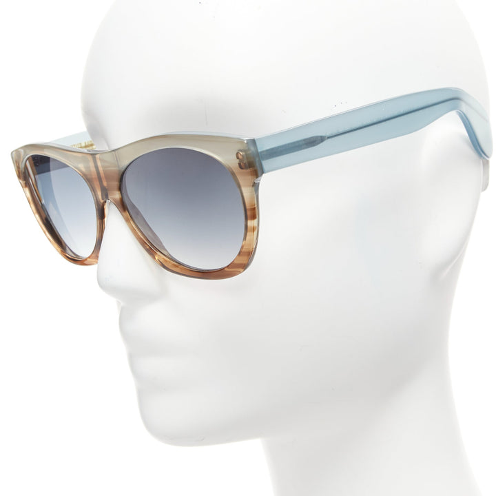 CUTLER AND GROSS 0164 Obtur blue brown gradient frame blue lens sunglasses