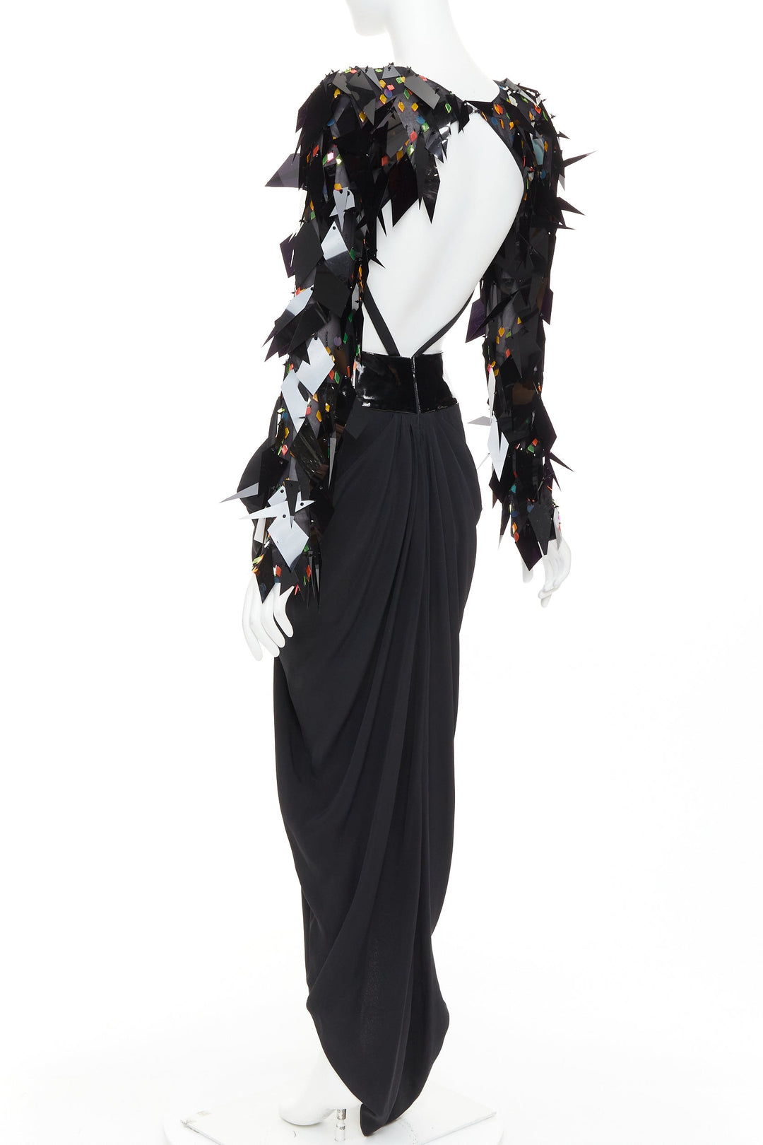 rare ALEXANDRE VAUTHIER COUTURE SS2023 Runway Lesage filigree paillette gown