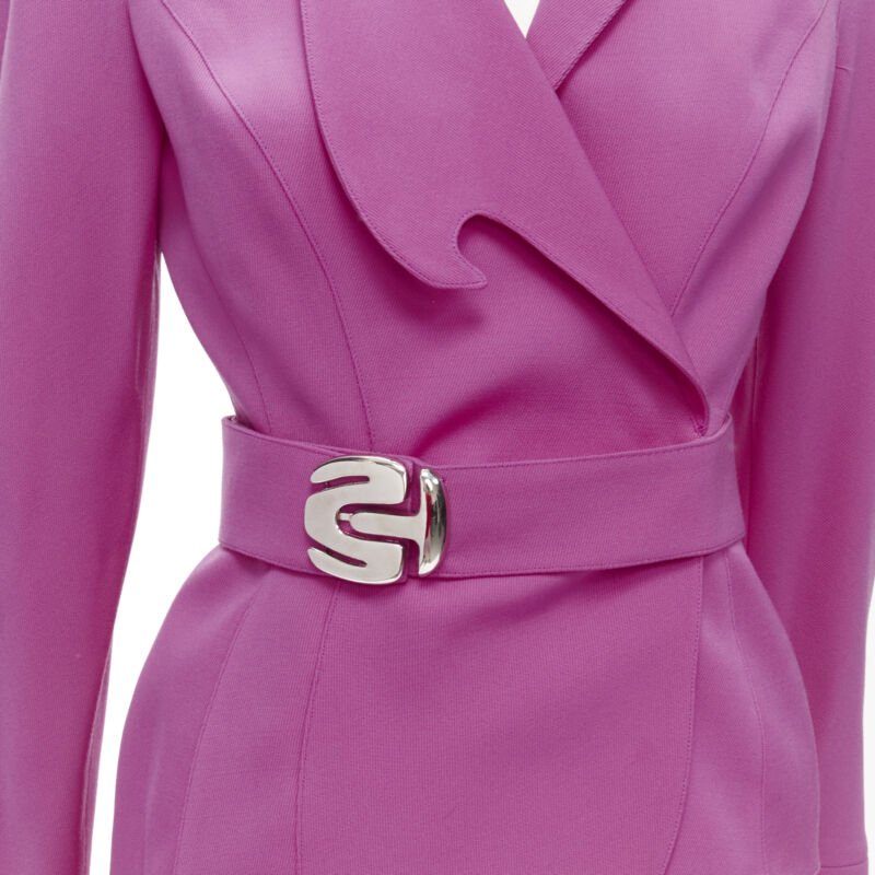 Thierry Mugler by Thierry Mugler - Pink Women Work Top | JHROP Preloved Luxury Thierry Mugler by Thierry Mugler - Pink Women Work Top | JHROP Preloved Luxury