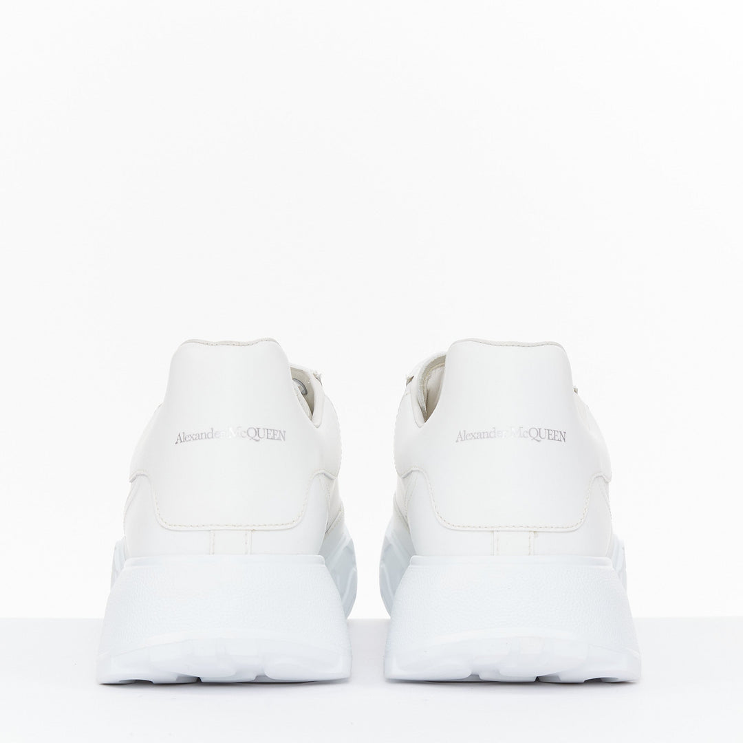 ALEXANDER MCQUEEN 2020 Court chunky low top white leather trainers EU38.5