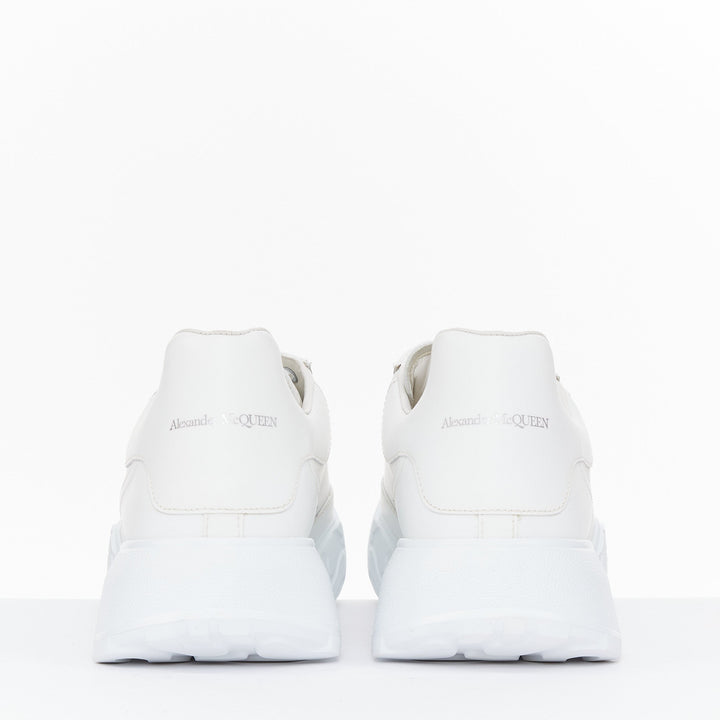 ALEXANDER MCQUEEN 2020 Court chunky low top white leather trainers EU38.5