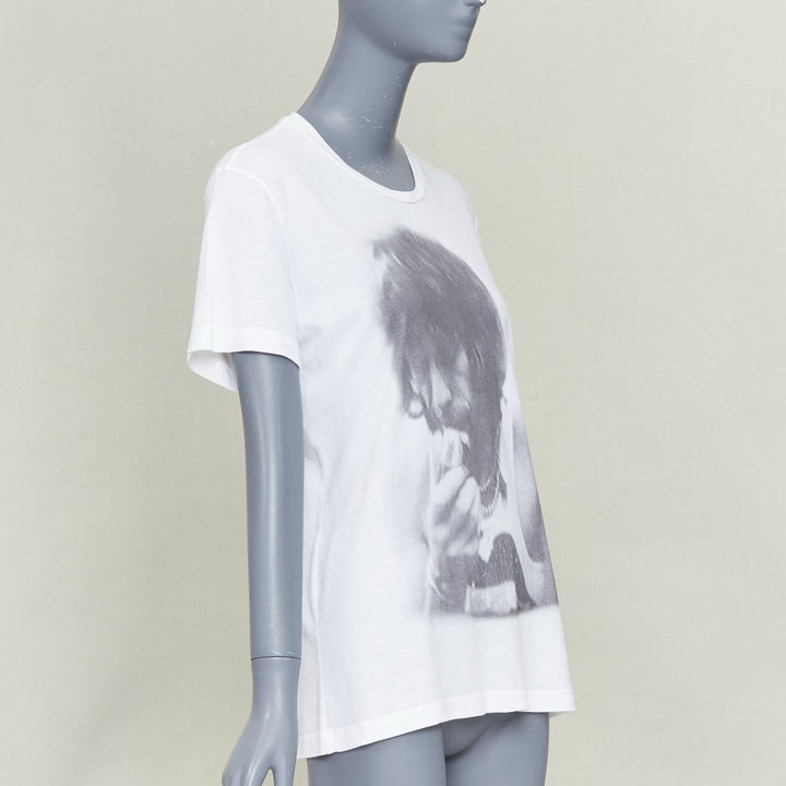 CHROME HEARTS THE ROLLING STONES  in Exile Keith Richards portrait print t-shirt