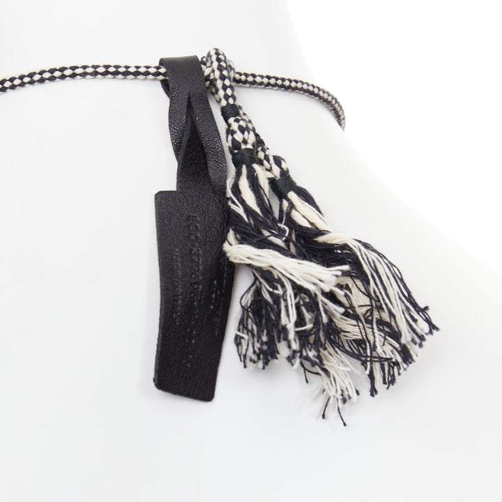 SAINT LAURENT Hedi Slimane 2015 Runway Psych Rock Bohemian Stone necklace