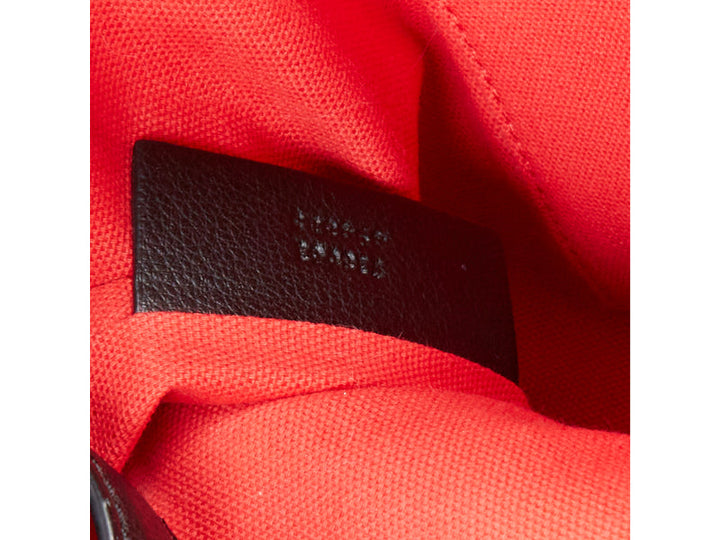 ALEXANDER MCQUEEN black calfskin leather silver skull lock tote bag