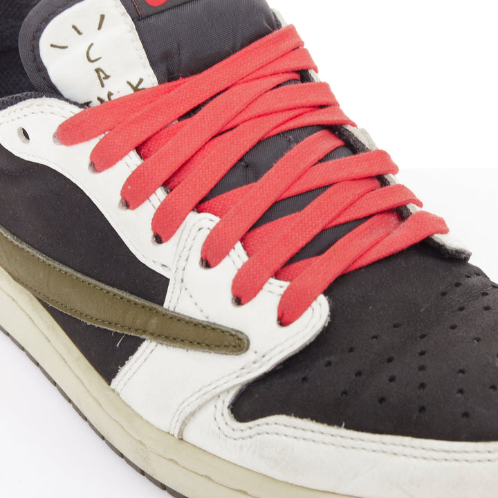 Nike Travis Scott Air Jordan 1 Retro Low OG SP Medium Olive low top sneaker EU40