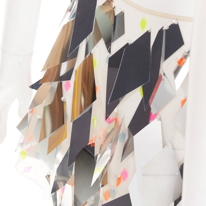 ALEXANDRE VAUTHIER COUTURE SS2023 Runway hand embellished paillettes skirt