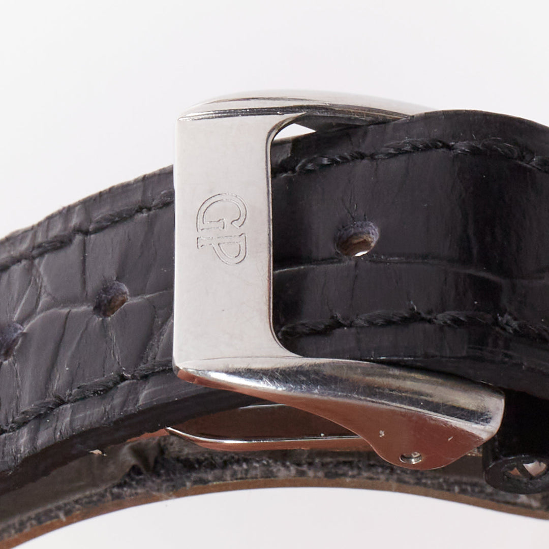 GIRARD PERREGAUX Richeville diamond bezel steel case tonneau quartz watch