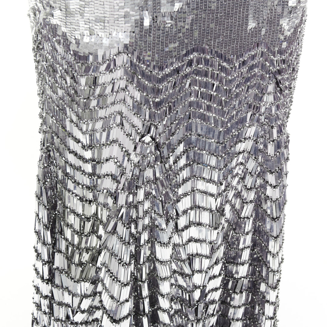 rare ALEXANDRE VAUTHIER COUTURE SS2022 Runway Lesage gradient paillettes gown