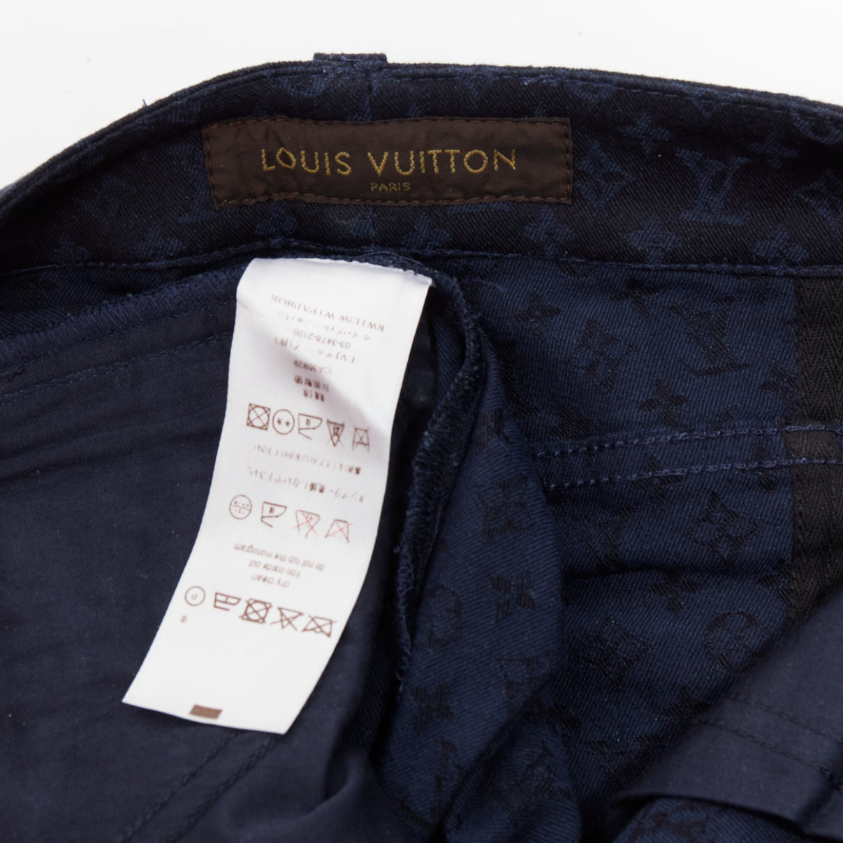 Louis Vuitton - Blue Women Casual Pants | JHROP Preloved Luxury