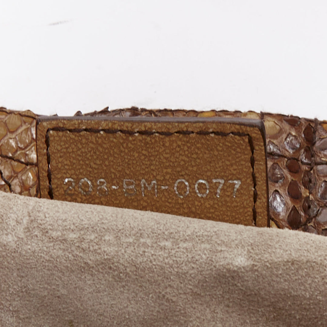 DIOR Lady Dior Soft Limited Edition brown Cannage scaled leather east west bag