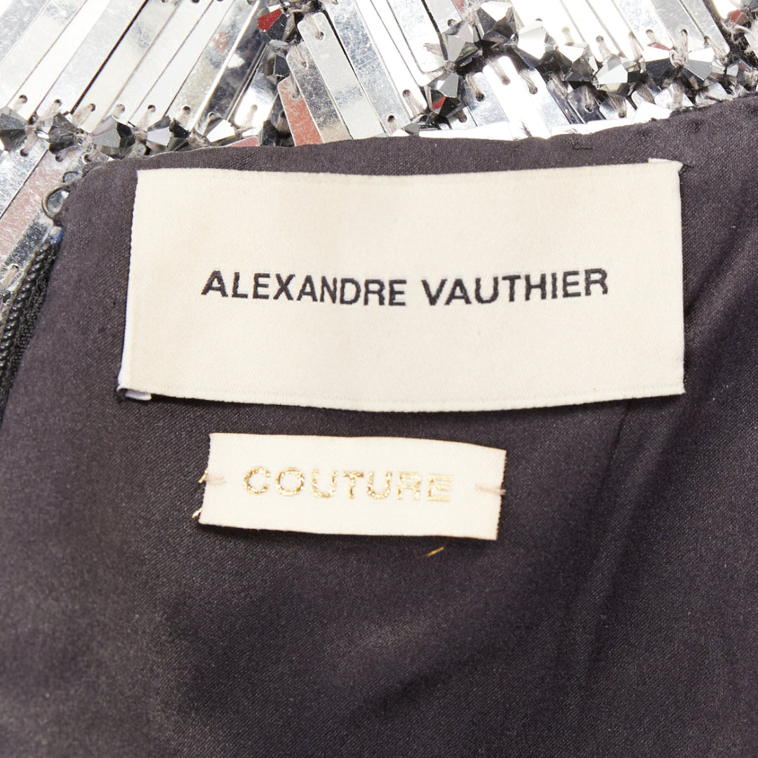 rare ALEXANDRE VAUTHIER COUTURE SS2022 Runway Lesage gradient paillette gown