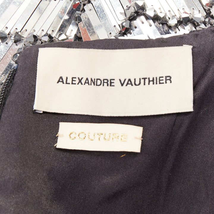 rare ALEXANDRE VAUTHIER COUTURE SS2022 Runway Lesage gradient paillette gown