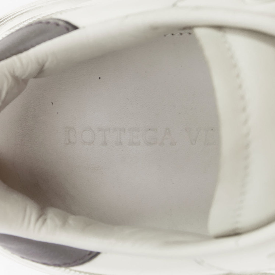 BOTTEGA VENETA 2020 Speedster white black mesh calfskin chunky sneakers EU42