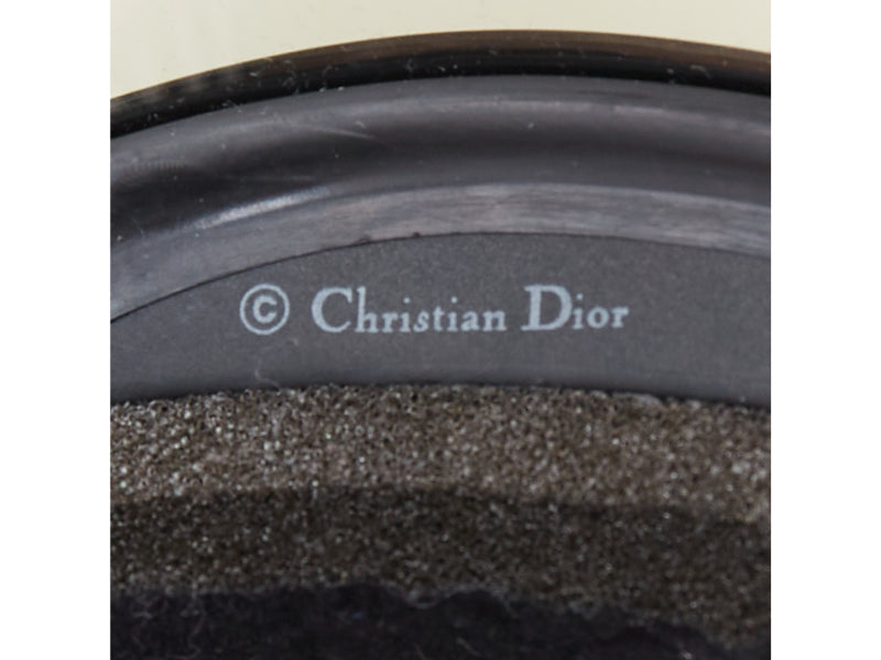 DIOR Diorclub1 black grey J'adior logo visor sunglasses hat
