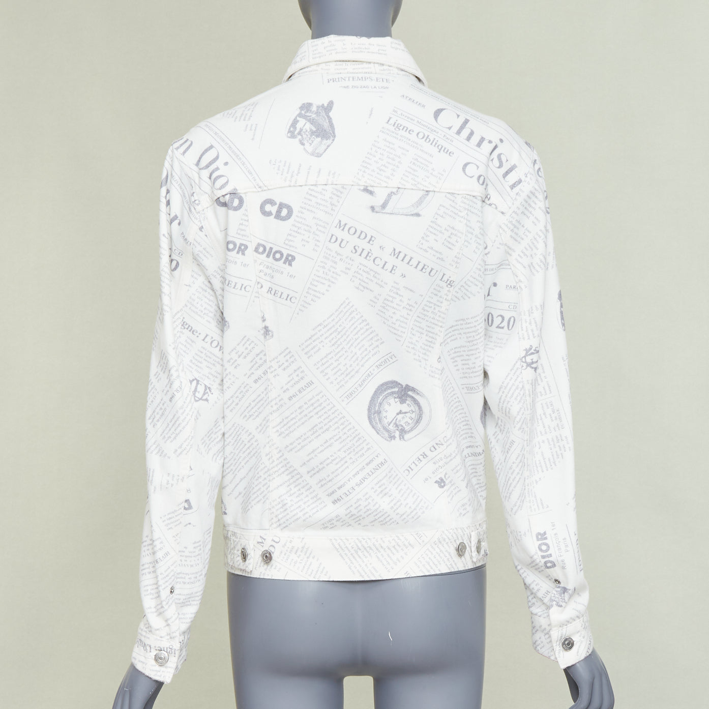 Dior Homme クリス期 archive ビー刺繍 ブルゾン 48 白 Dior by Kim Jones - White Women Party/Cocktail Top | JHROP