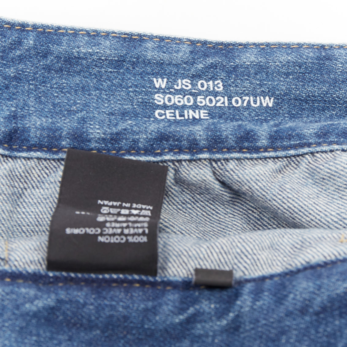 Celine by Hedi Slimane - Blue Women Casual Skirt | JHROP Preloved