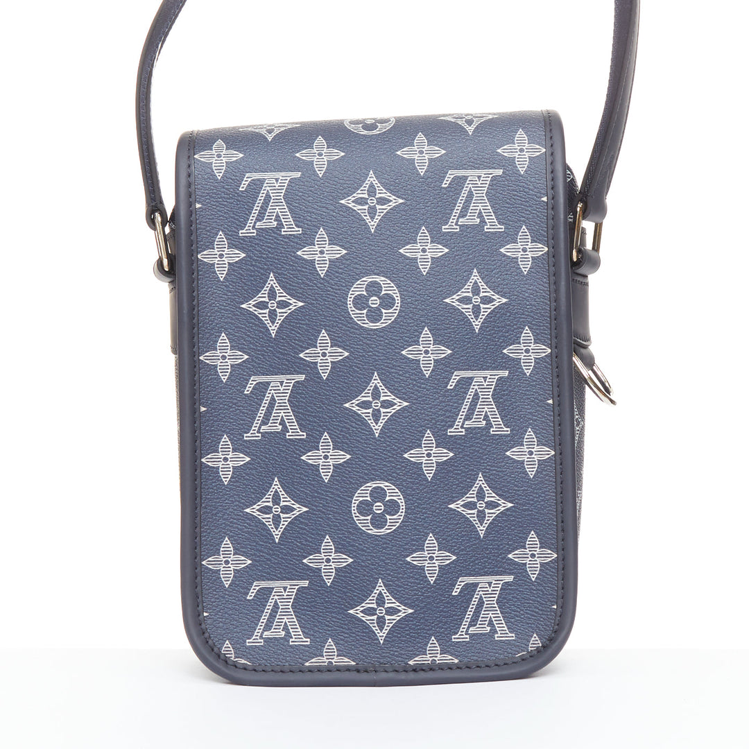 LOUIS VUITTON 2017 Limited Chapman Brothers Savane Elephant canvas crossbody bag