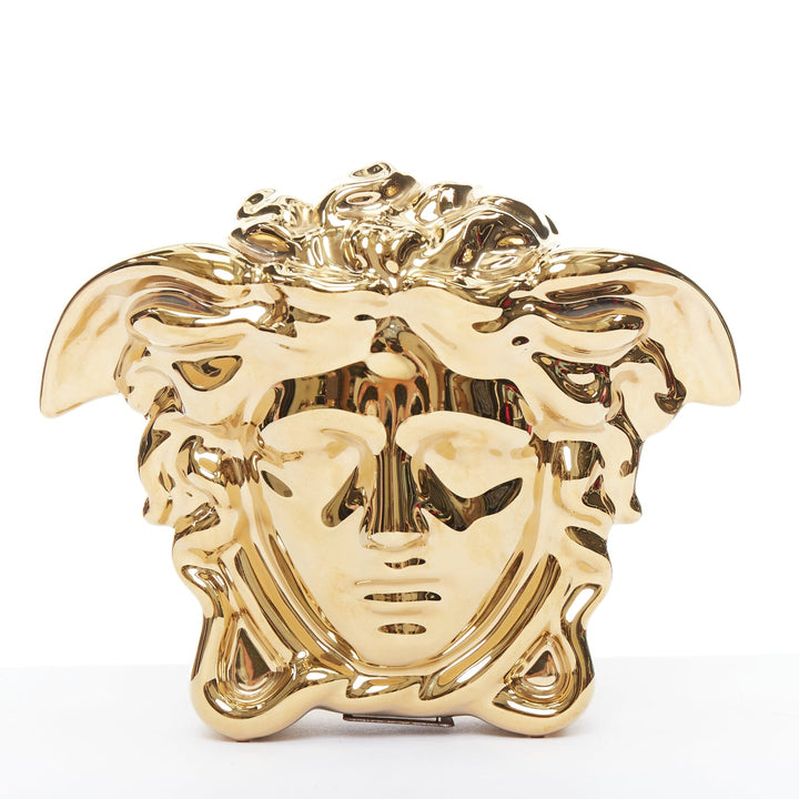 VERSACE HOME Rosenthal Break The Bank Money Box gold medusa porcelain