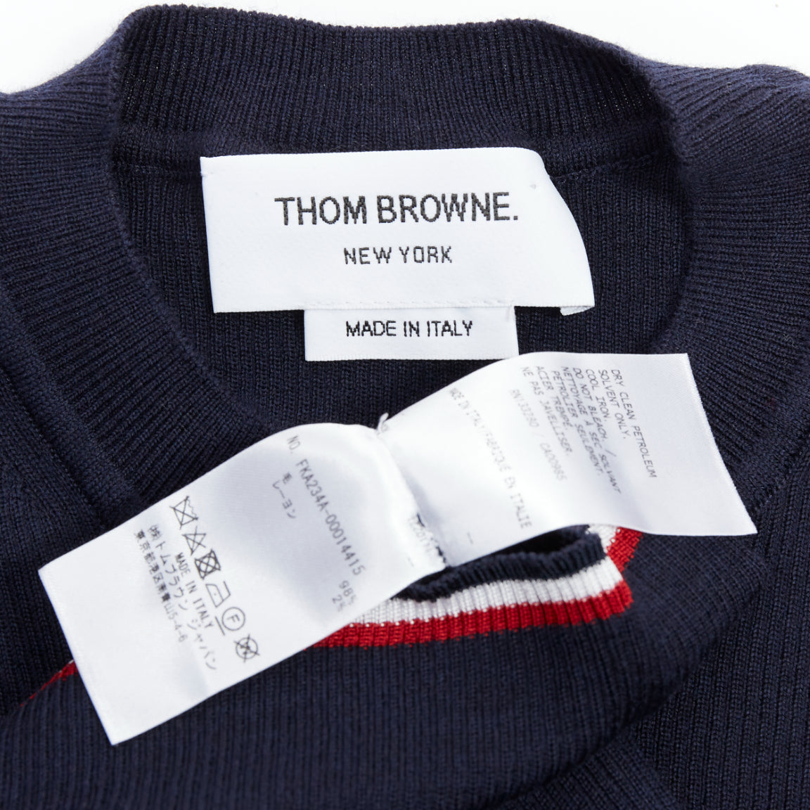 Thom Browne - Navy Women Casual Top | JHROP Preloved Luxury