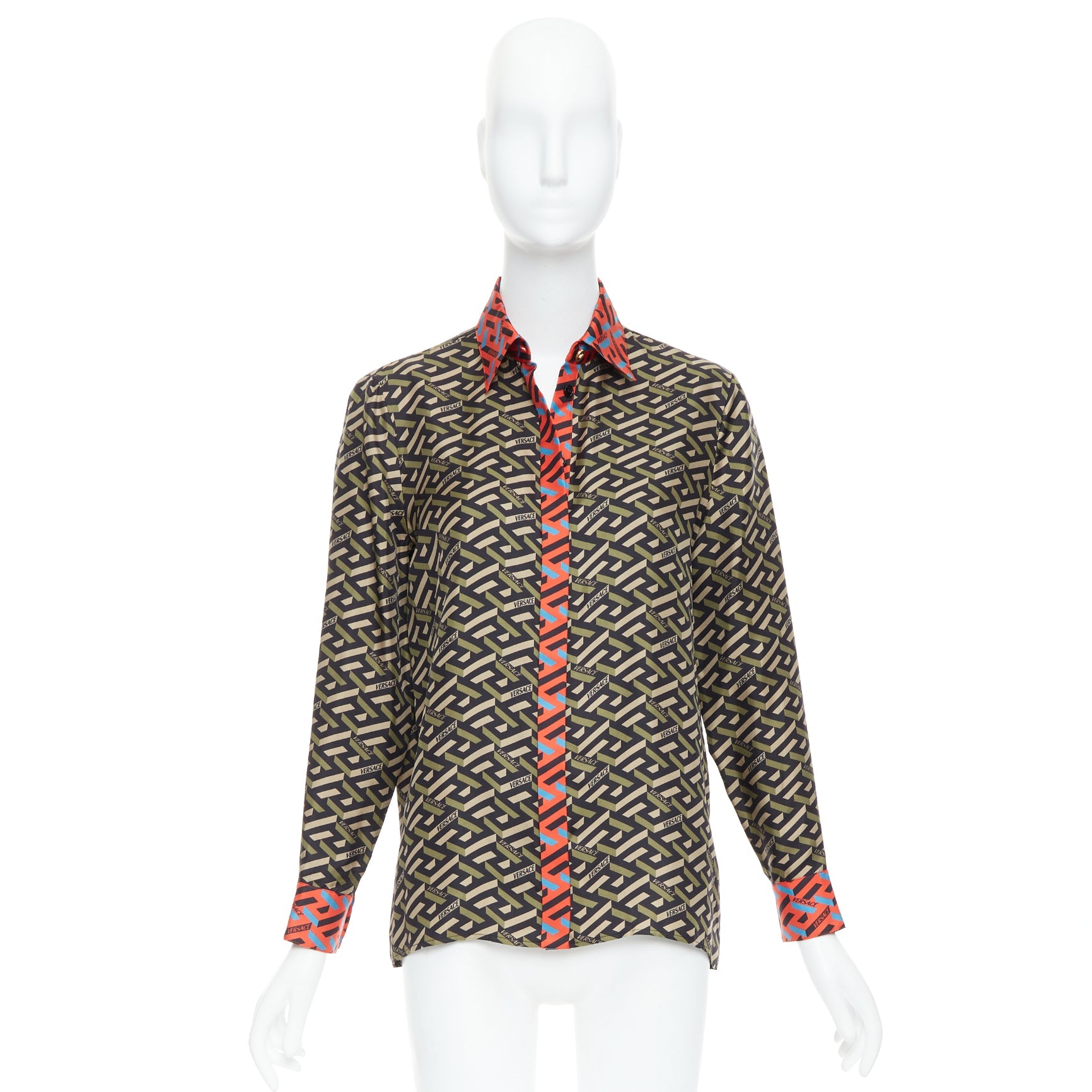 Versace by Donatella Versace - Green Women Work Top | JHROP