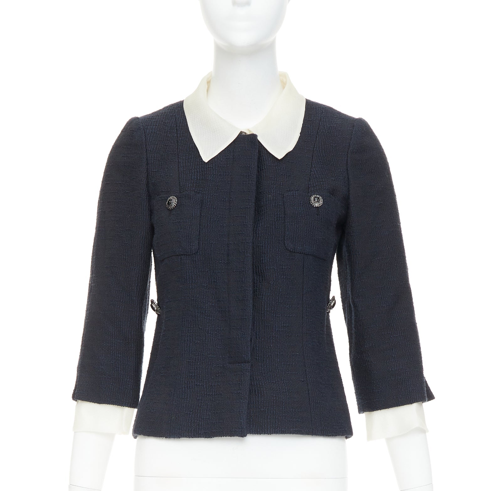 Chanel by Karl Lagerfeld - Black Women Work Top | JHROP Preloved