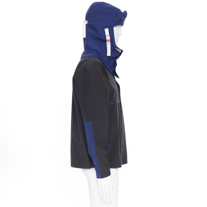 THE NORTH FACE KAZUKI KURAISHI Black Label Charlie Duty Jacket Black Blue XL