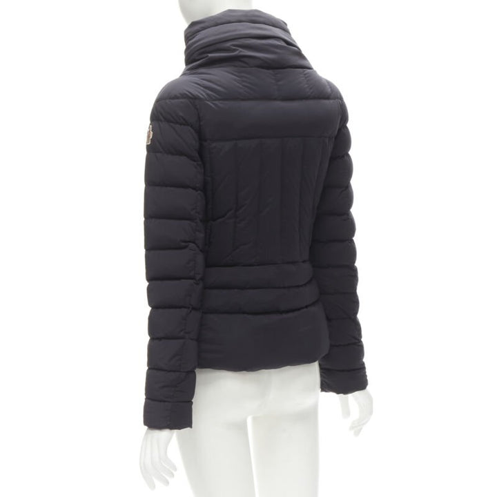MONCLER GRENOBLE Bear Giubotto black nylon new down puffer jacket Size 1 S