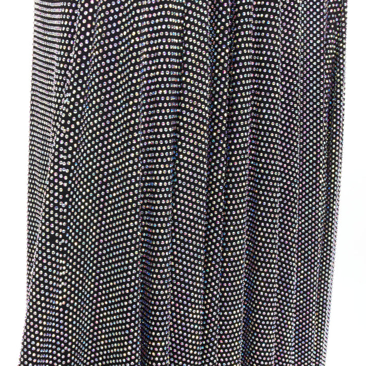 ALEXANDRE VAUTHIER COUTURE SS2021 Runway aurore boreale crystal strass dress