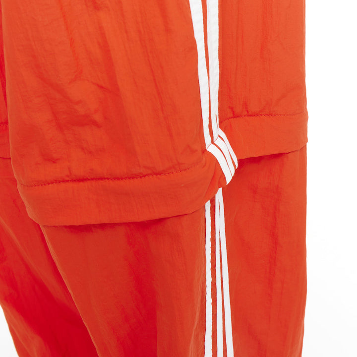 rare BALENCIAGA ADIDAS Demna 2022 Runway Pantashoe Jogginghose red heels EU38