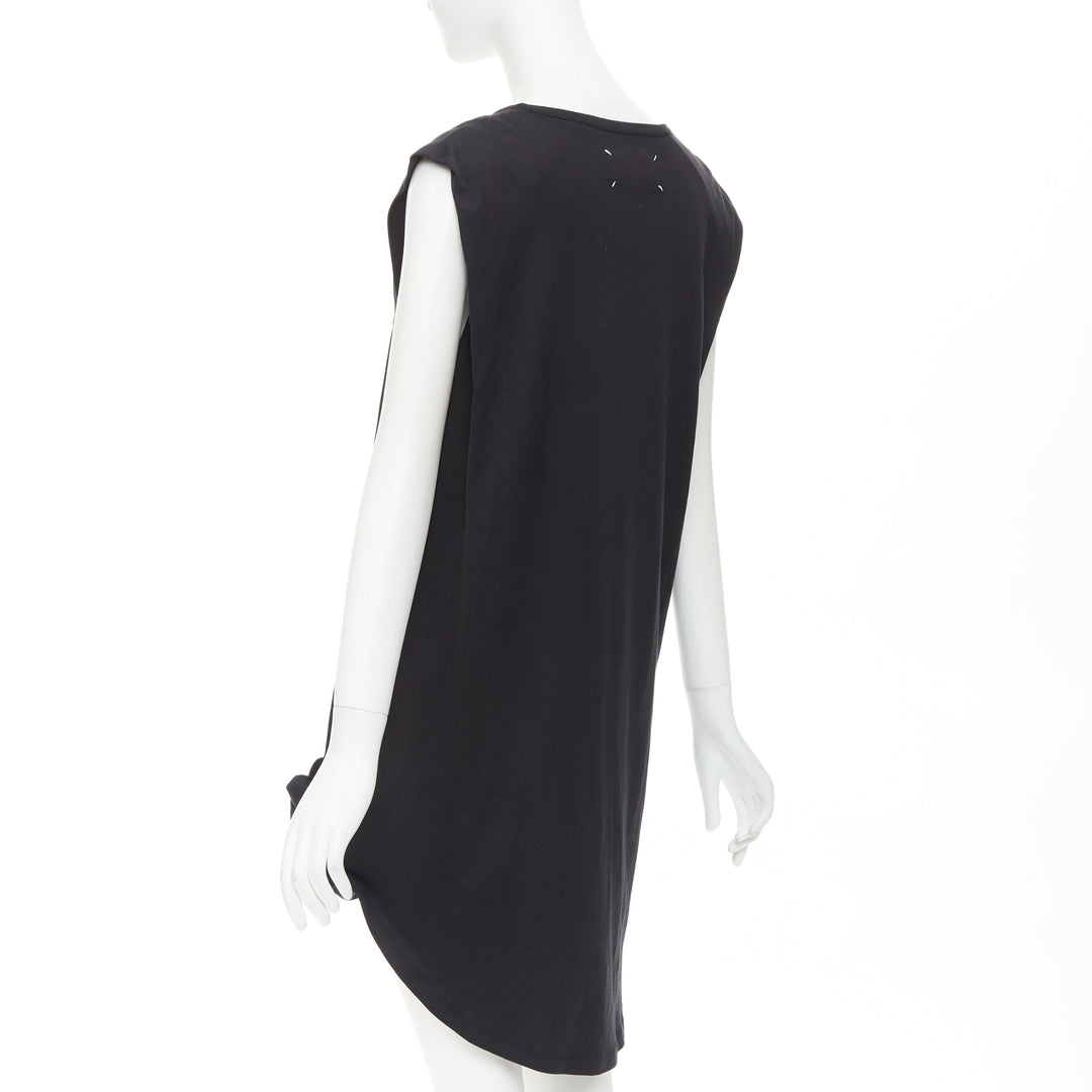 MAISON MARTIN MARGIELA 2001 Vintage black cotton deconstructed bubble dress M