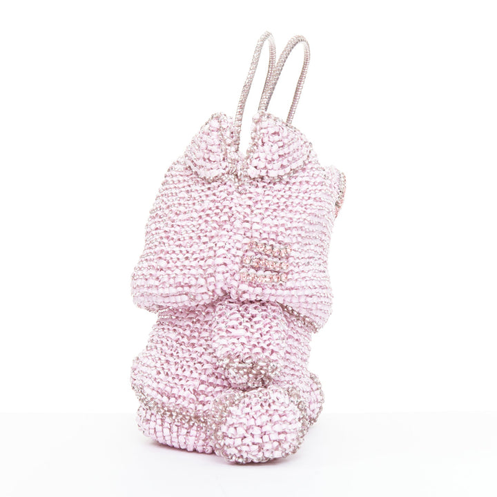 ANTEPRIMA SANRIO Hello Kitty Limited Edition pink silver crystal PVC handbag