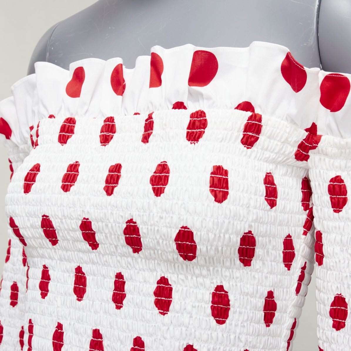Caroline Constas - White Women Work Top | JHROP Preloved Luxury