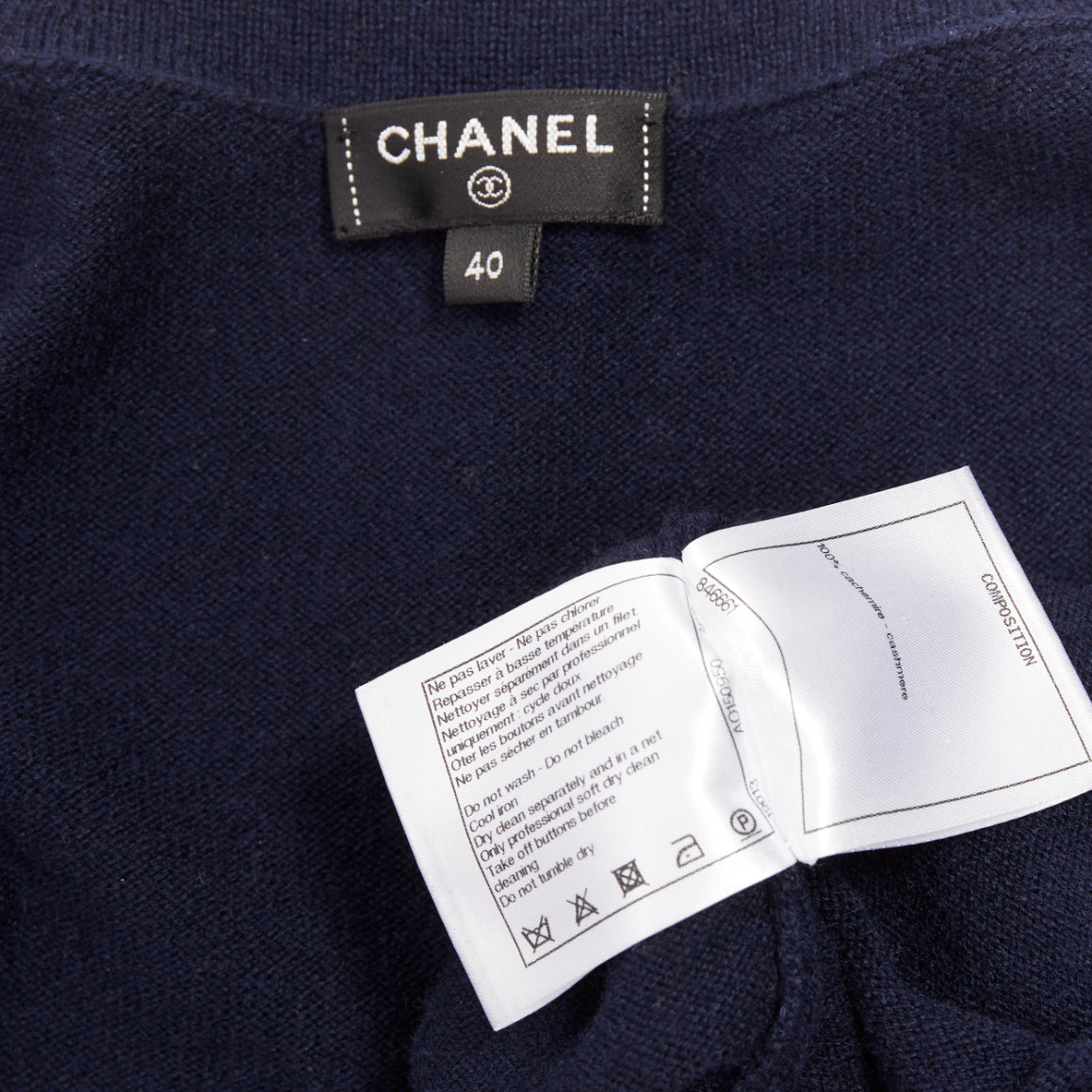 Chanel by Virginie Viard - Navy Women Casual Top | JHROP Preloved
