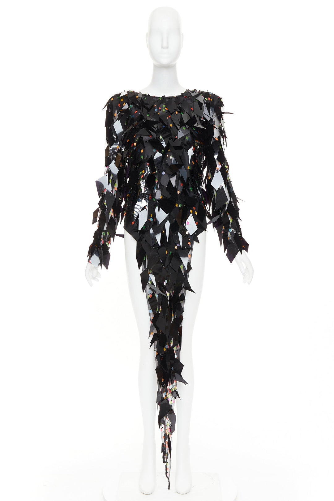 rare ALEXANDRE VAUTHIER COUTURE SS2023 Runway Lesage filigree pailette dress