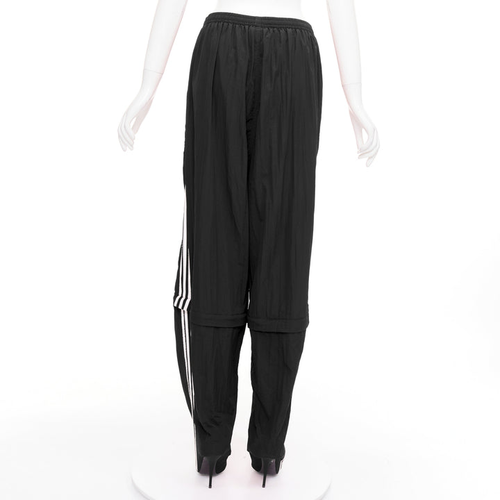rare BALENCIAGA ADIDAS Demna 2022 Runway Pantashoe Jogginghose black heels EU38