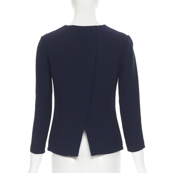 Female mannequin wearing Ralph Lauren Navy Others Women Top in Size US0 | Available at JHROP