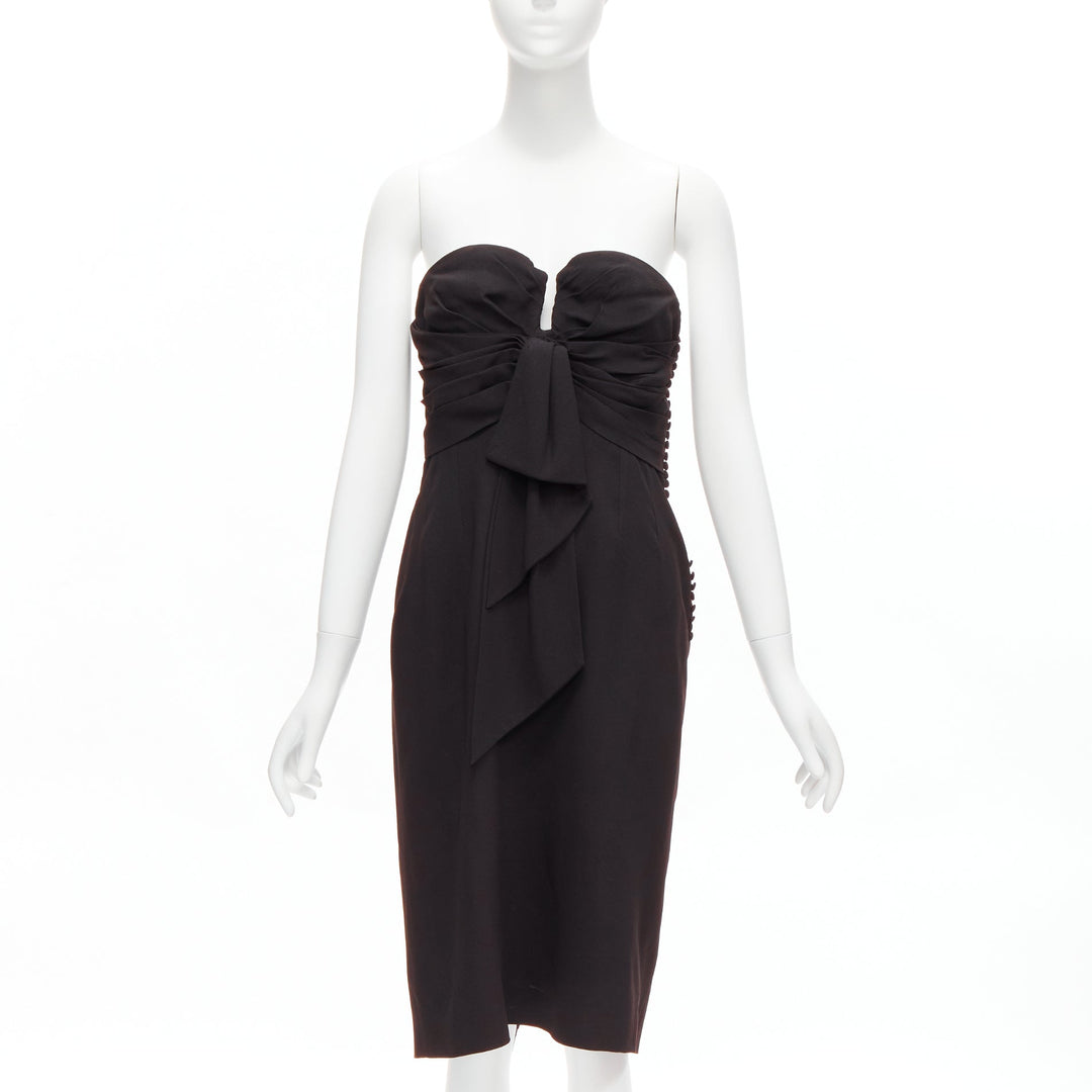Dior by John Galliano - Black Women Party/Cocktail Dress | JHROP Preloved Luxury Dior by John Galliano - Black Women Party/Cocktail Dress | JHROP Preloved Luxury