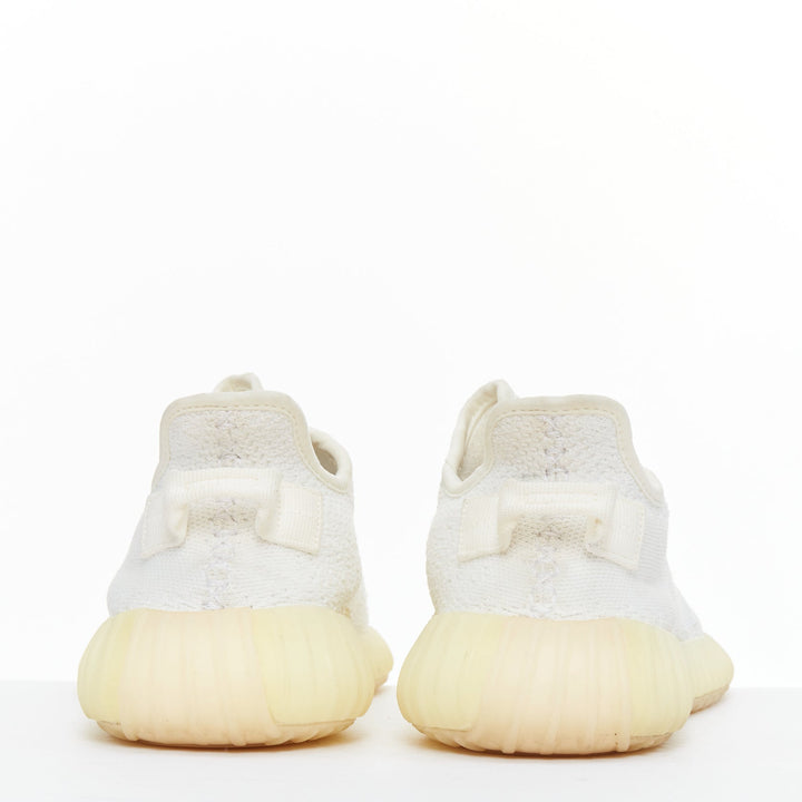 YEEZY ADIDAS Kanye West Boost 350 V2 white knit fabric dad sneakers EU40