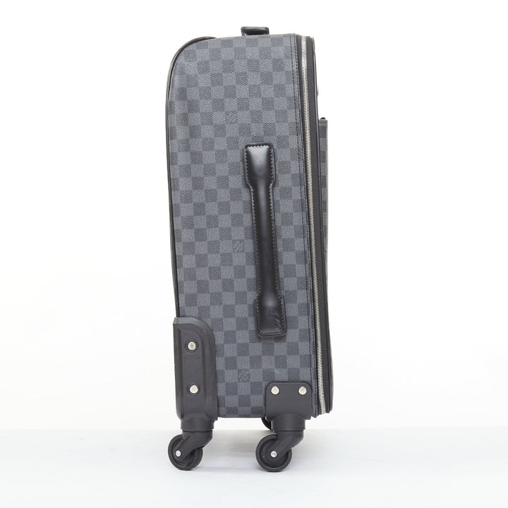 LOUIS VUITTON Damier Cobalt Pegase Legere Business 55 rolling travel luggage