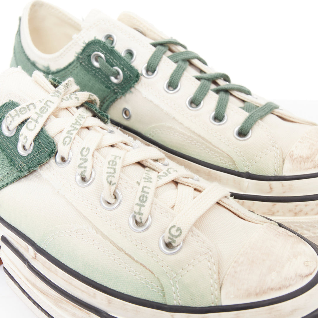 CONVERSE 2024 Runway Chuck 70 Low 2-in-1 Feng Chen Wang myrtle sneakers EU43