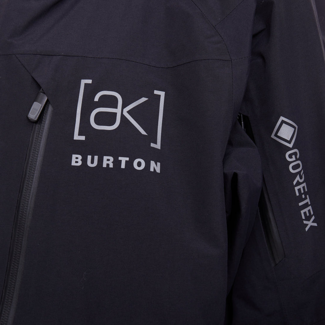 BURTON AK Cyclic true black gore-tex waterproof winter snowboard jacket L