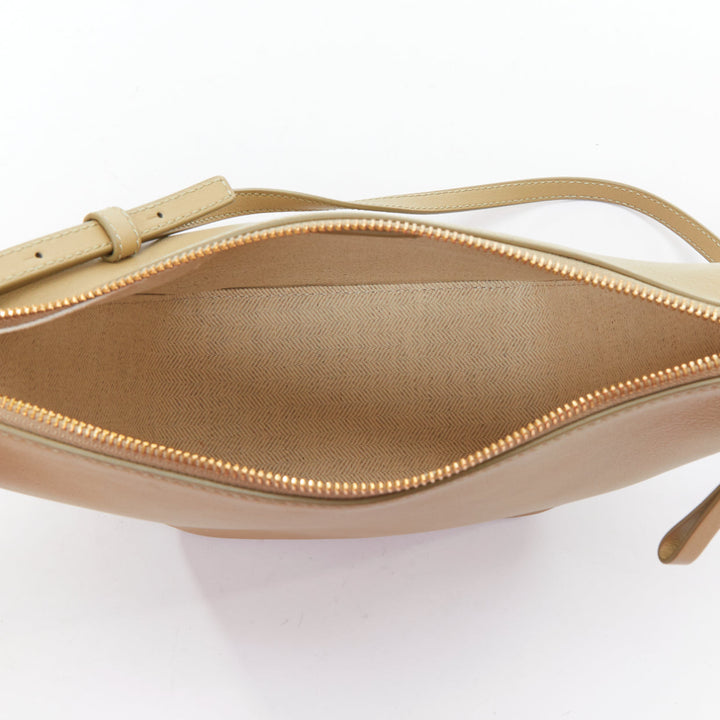 LOEWE Mini Hammock Hobo taupe soft leather anagram mini crossbody bag